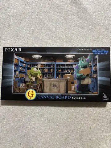 PIXAR 몬스터즈 캔버스 보드 G상