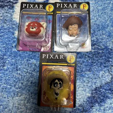 Happy 복권 PIXAR 픽사 F상 페이스 마그넷 3종