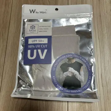 Wpc. Wpc UV 차단 접촉 냉감 암 커버 그레이