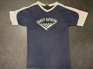 HARLEY DAVIDSON 네이비 티셔츠 사이즈 M 90s