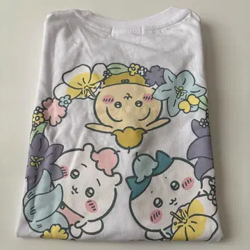 새상품 치이카와 (먼작귀) 요정 티셔츠 룸웨어 M 사이즈 화이트