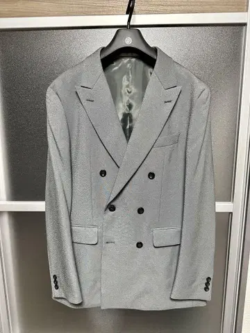 TAKEO KIKUCHI 그레이 더블 브레스트 자켓 오더