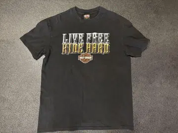 가격 인하 HARLEY DAVIDSON 블랙 티셔츠 사이즈 L