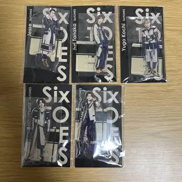 SixTONES 아크릴 스탠드 세트 아크릴 스탠드 미개봉 새상품