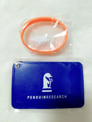 PENGUIN RESEARCH 러버 밴드 패스 케이스