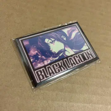 최저가 BLACK LAGOON DMM 스크래치 E상 캔뱃지 레비