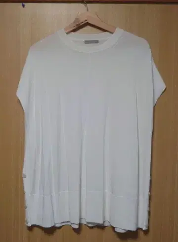 Theory luxe 24SS 오버 사이즈 썸머 니트 화이트 38/M
