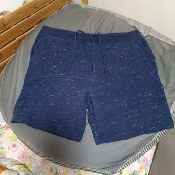 NAUTICA 네이비 맨투맨 숏 팬츠