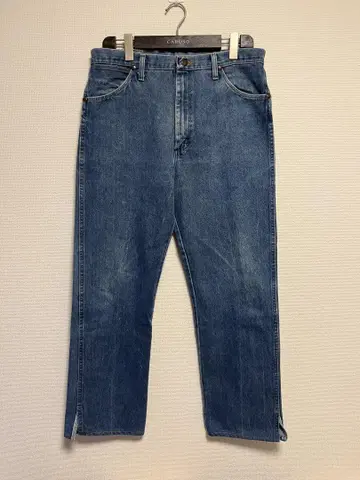 90s Wrangler 데님 슬릿 W35