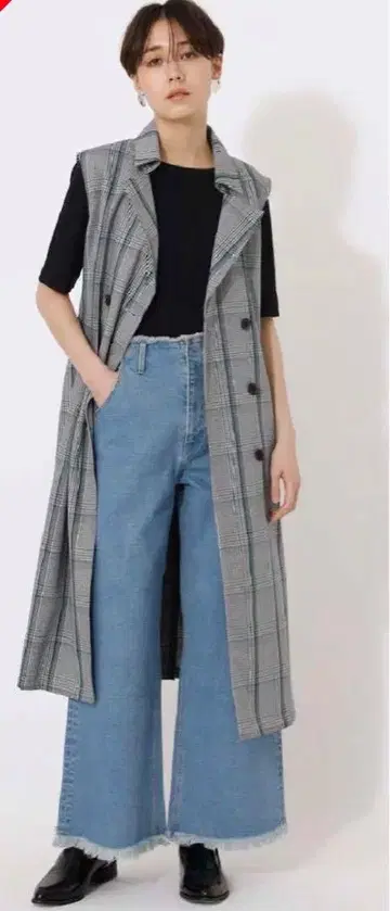 AZUL BY MOUSSY 아즈 루즈 트렌치 베스트