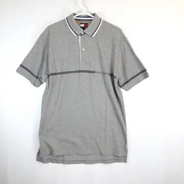 타미힐피거 반팔 피케 셔츠 그레이 M 사이즈 84464613 00s