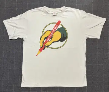 have a good time 티셔츠 X-LARGE 화이트 그레이 연필