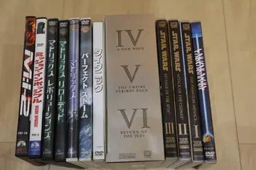 영화 DVD 14 타이틀 세트 (스타 워즈, 매트릭스 등)