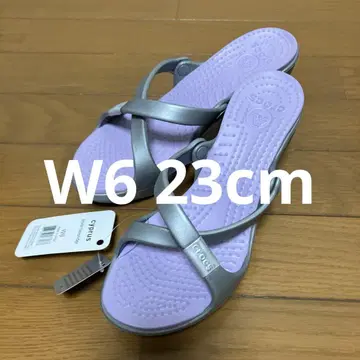 크록스 사이 플러스 샌들 힐 뮬 W6