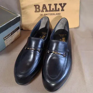 BALLY 발리 가죽 신발 블랙 25.5cm 스위스산