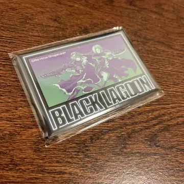 최저가 BLACK LAGOON DMM 스크래치 E상 캔뱃지 쌍둥이 E-7