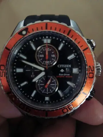 CITIZEN Eco-Drive 프로 마스터 다이버 워치