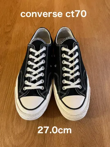 컨버스 척 테일러 CT70 블랙 27.0cm