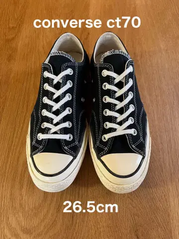 컨버스 척 테일러 CT70 블랙 26.5cm