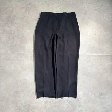 구제 의류 00s 랄프 로렌 실크 와이드 슬랙스 노턱 블랙