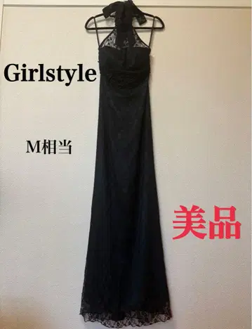 girlstyle 드레스 롱 레이스 캬바쿠라 라운지 클럽 새상품급