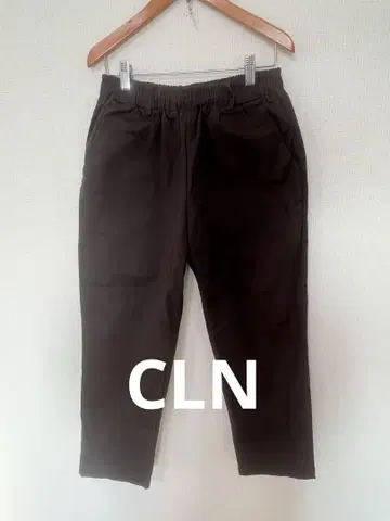 CLN 캐주얼 팬츠 블랙
