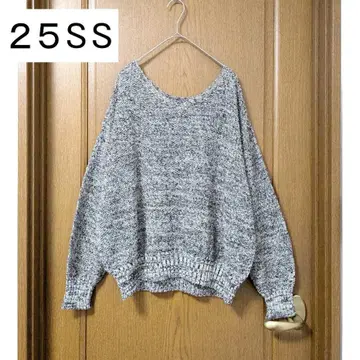 이번 시즌 Spick&Span 페이퍼 얀 2WAY 루즈 풀오버 25SS