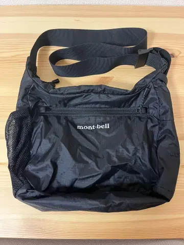mont-bell 포켓블 라이트 숄더 S 블랙 검정