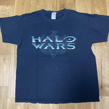 00s HALO WARS 티셔츠 게임 마이크로소프트 엑스박스 구제 의류