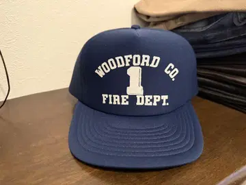 WOODFORD CO. FIRE DEPT. 캡 네이비