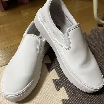 반스 화이트 슬립온 24.5cm