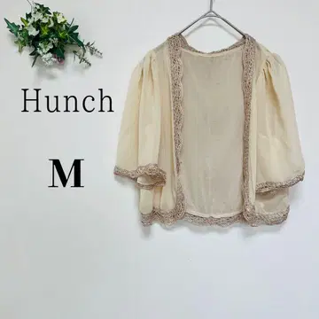 Hunch 한치 (M) 시어 볼레로 레이스 반팔