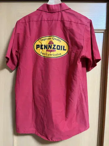 REDCAP 워크 셔츠 PENNZOIL 레드 캡 펜즈 오일