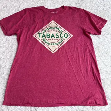 미국 빈티지 의류 TABASCO 타바스코 티셔츠 M