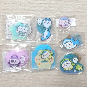 치이카와 수족관 마지카루 치이카와 텐시 악마 하치와레 굿즈 7종 세트