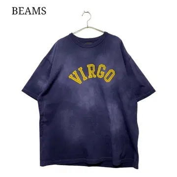 BEAMS 페드 칼리지 티셔츠 빔즈