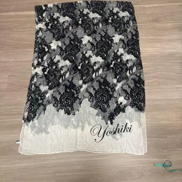 Yoshiki 블랙 레이스 스톨