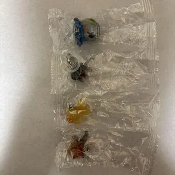 가챠 우산 금붕어 메지루시 액세서리 4종