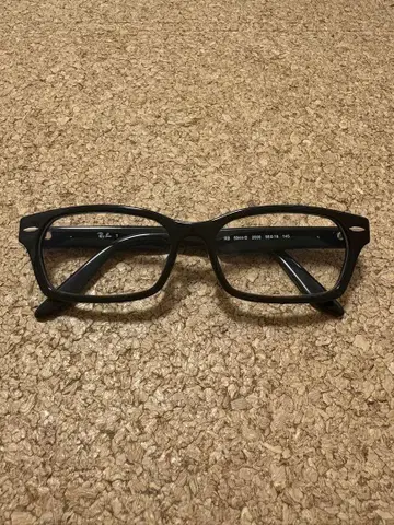 레이밴 Ray Ban 안경 RB5344D 2000 무도수 블랙
