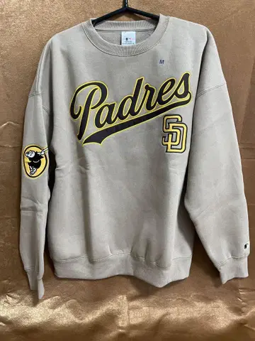 패드레스 맨투맨 M 사이즈 베이지 San Diego Padres MLB