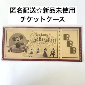 티켓 케이스 빅 밴드 비트 디즈니 씨 미키 드럼