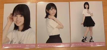 노기자카46 브로마이드 마스다 미네네 프릴 미니 스커트 3종 컴프
