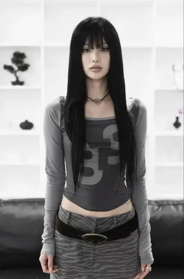 미아 세피아 뒷부분 슬릿 번호 T