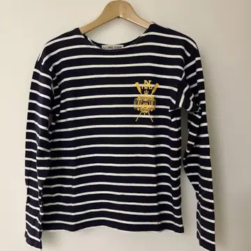 Warehouse U.S. NAVAL ACADEMY 스트라이프 긴팔