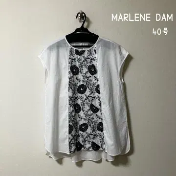 MARLENE DAM 귀여워요! 슬리브리스 탑 40호 새상품급