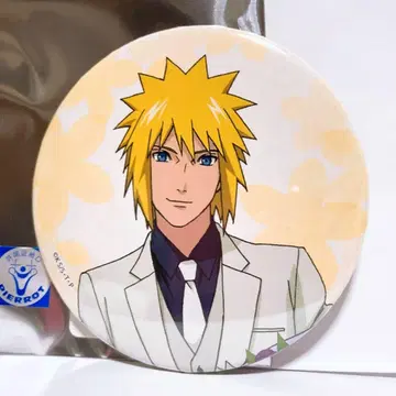 NARUTO 나루토 캔뱃지 꽃 ver. 오리지널 수트 나미카제 미나토