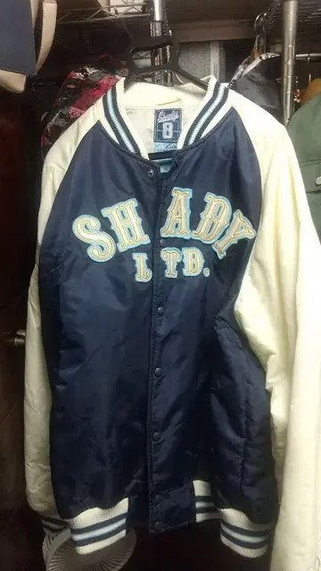 초레어 Shady 바시티 자켓 2XL 네이비/화이트 EMINEMBBOY