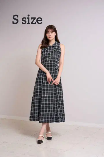 헤르립토 포부르 트위드 드레스