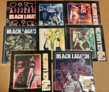 최저가 BLACK LAGOON DMM 스크래치 D상 전 8종 세트 컴프