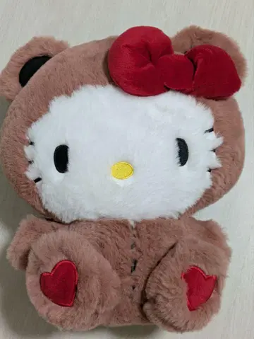 헬로키티 곰 봉제 인형